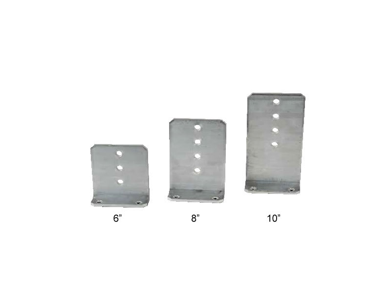 Bunk Bracket Vertical 10" UD Trailer Parts & Supply