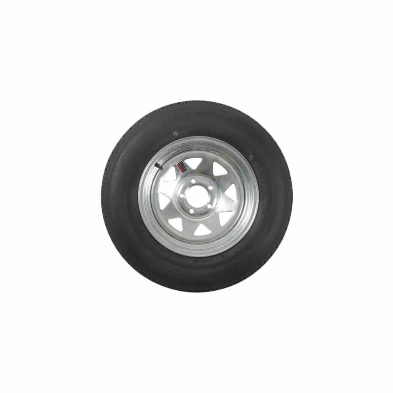 St205 75 / R15 Galvanized Rim & Tire Assembly UD Trailer Parts & Supply