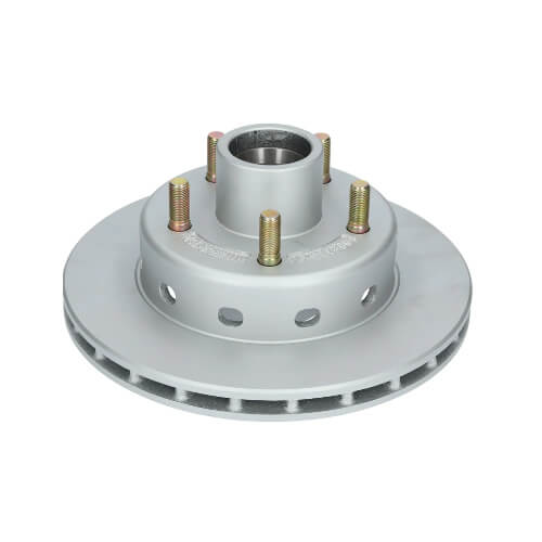 10.2" Rotor and Hub 5 Lug Integral with Maxx Coating 1/2" Wheel Studs